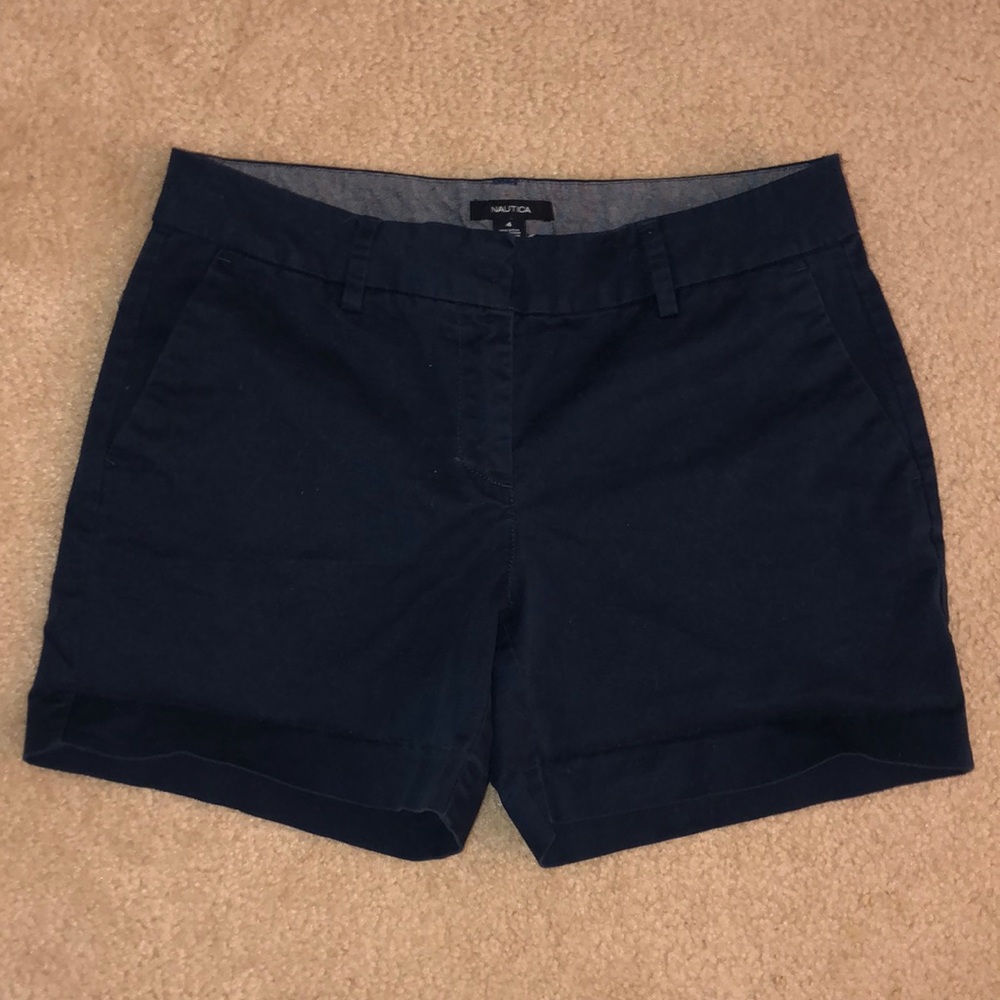 Navy blue shorts